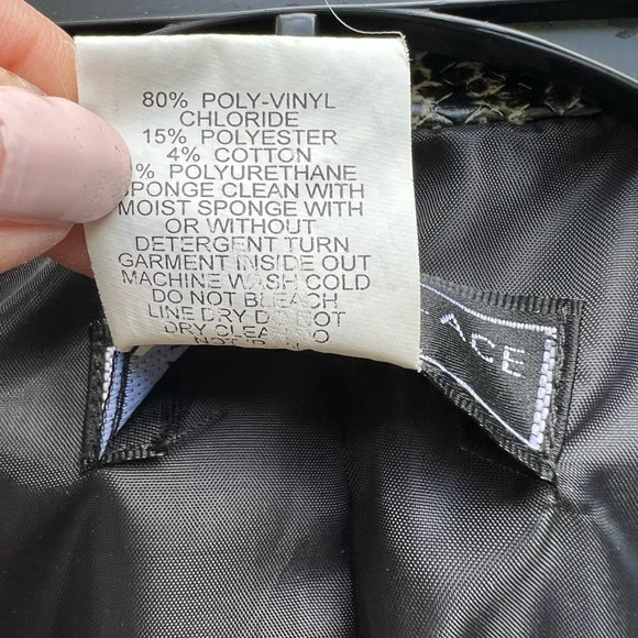 HARRIS WALLACE Vintage Zebra Print Lined Jacket size 10 - Picture 8 of 12